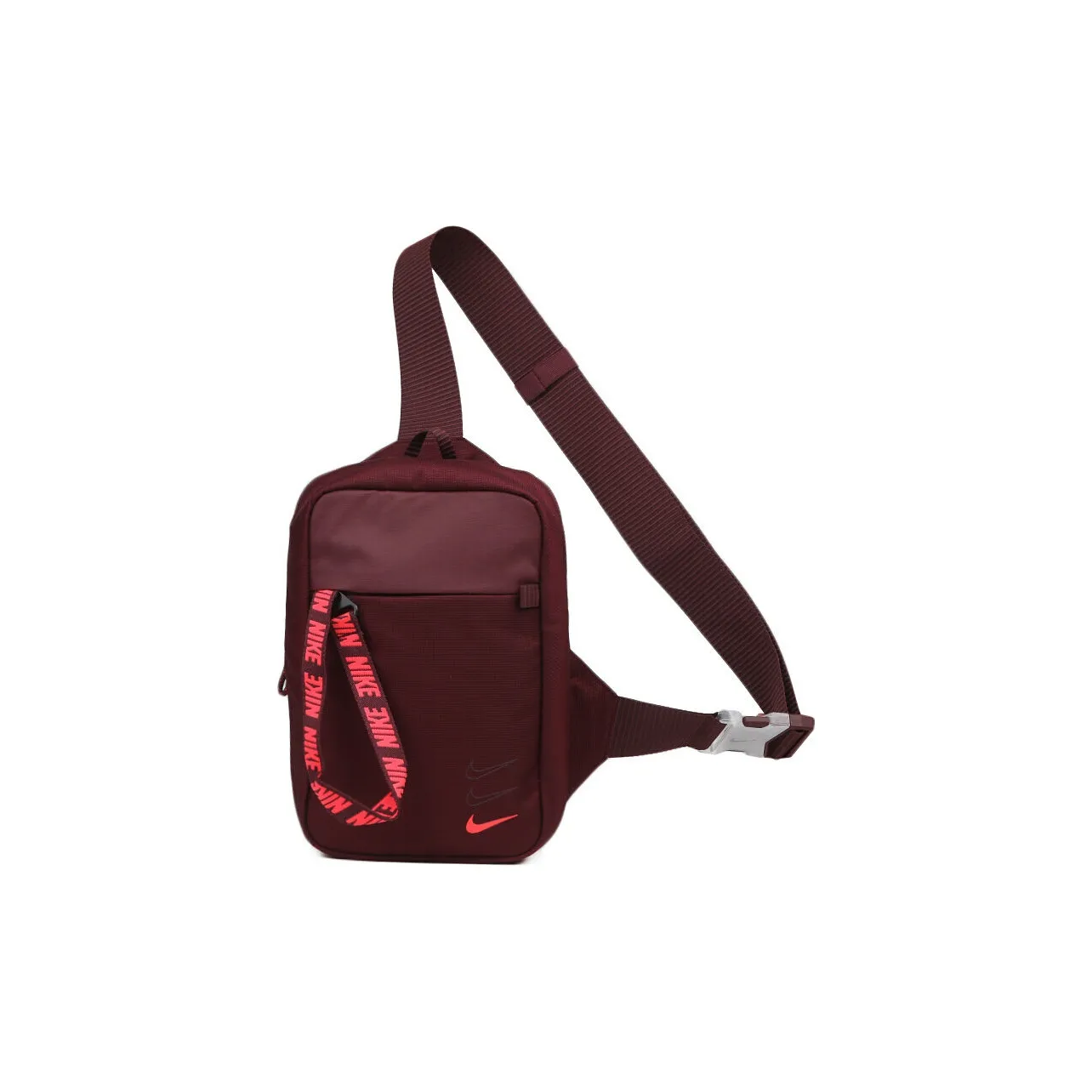 nike Sportswear Essentials Series Полиамид Sling Bag Стандартный Унисекс Найт Каштановый