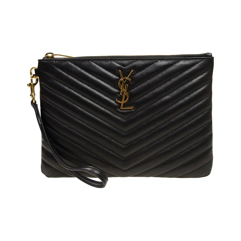 SAINT LAURENT Cassandre Matelassé A5 Pouch