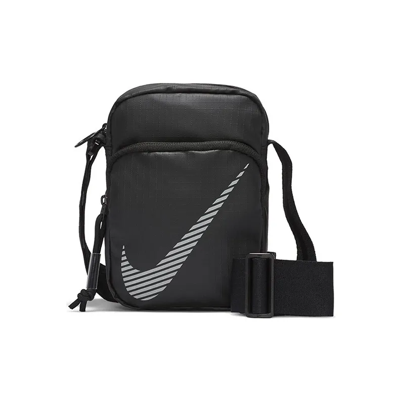 Nike Heritage Synthetic Material Сумка через плечо Стандартная Унисекс Черная
