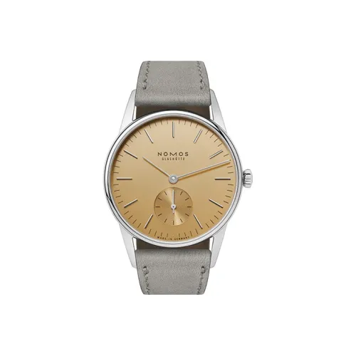 NOMOS Ручной Механический Movement Унисекс Часы 32,8 мм Золотые