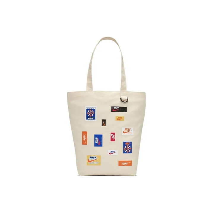 Nike Heritage Акриловая Сумка-тоут Сумка для покупок Сумка через плечо Сумка Обычная Унисекс Белая