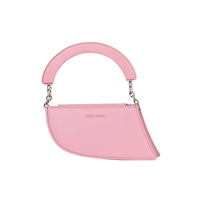 STAR TOWN Коровья кожа Портативная Сумка через плечо Женская Creole Розовый Andorra Белый Ireland Зеленый