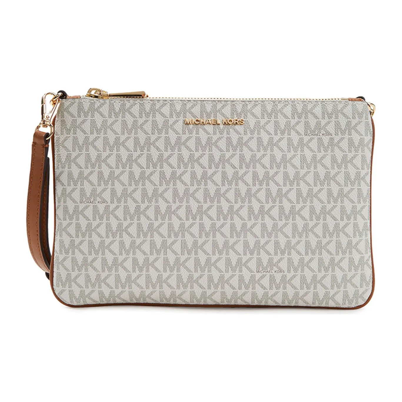 MICHAEL KORS MICHAEL KORS Handbag Collection Crossbodies Leather Clutch Women's Beige