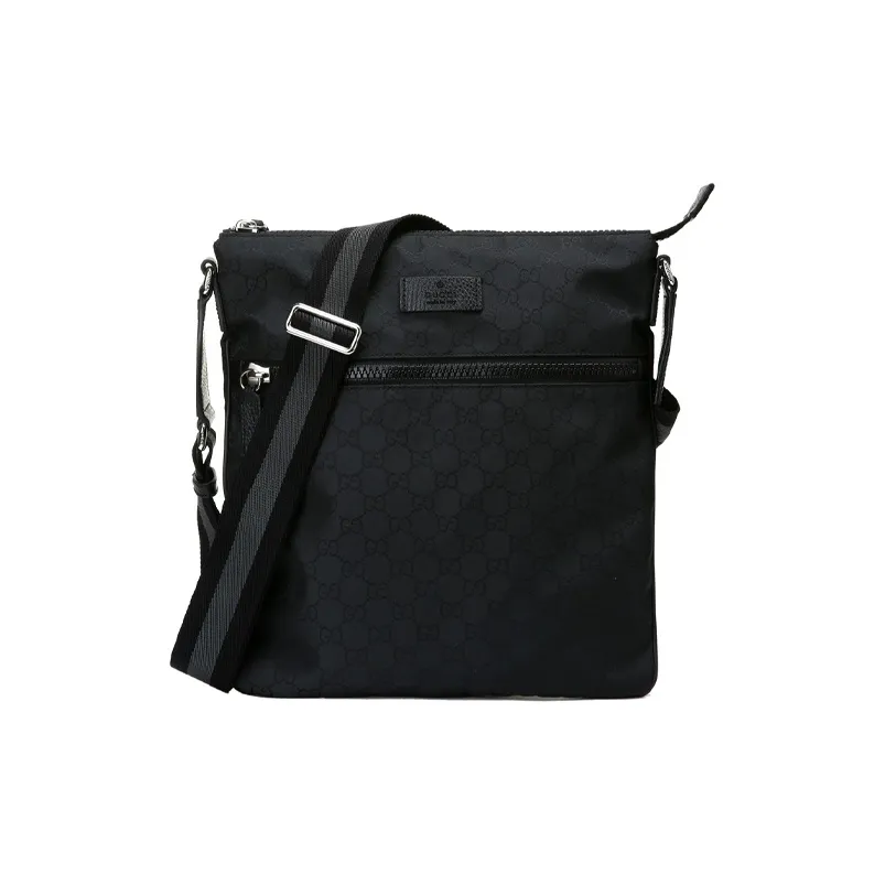 GUCCI Small Messenger GG Monogram Black