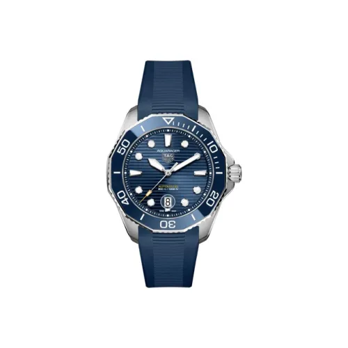 TAG HEUER Автоматический Механический Movement Мужские Часы Aquaracer Collection 43 мм Синие