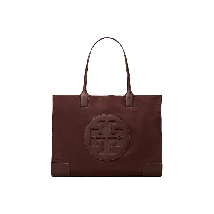 TORY BURCH Ella Полиэстер Тоут Сумка Сумка для покупок Сумка на плечо Сумка Большая Женская Деним Soul