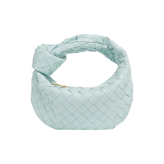 Bottega Veneta Jodie Mini Teal Washed