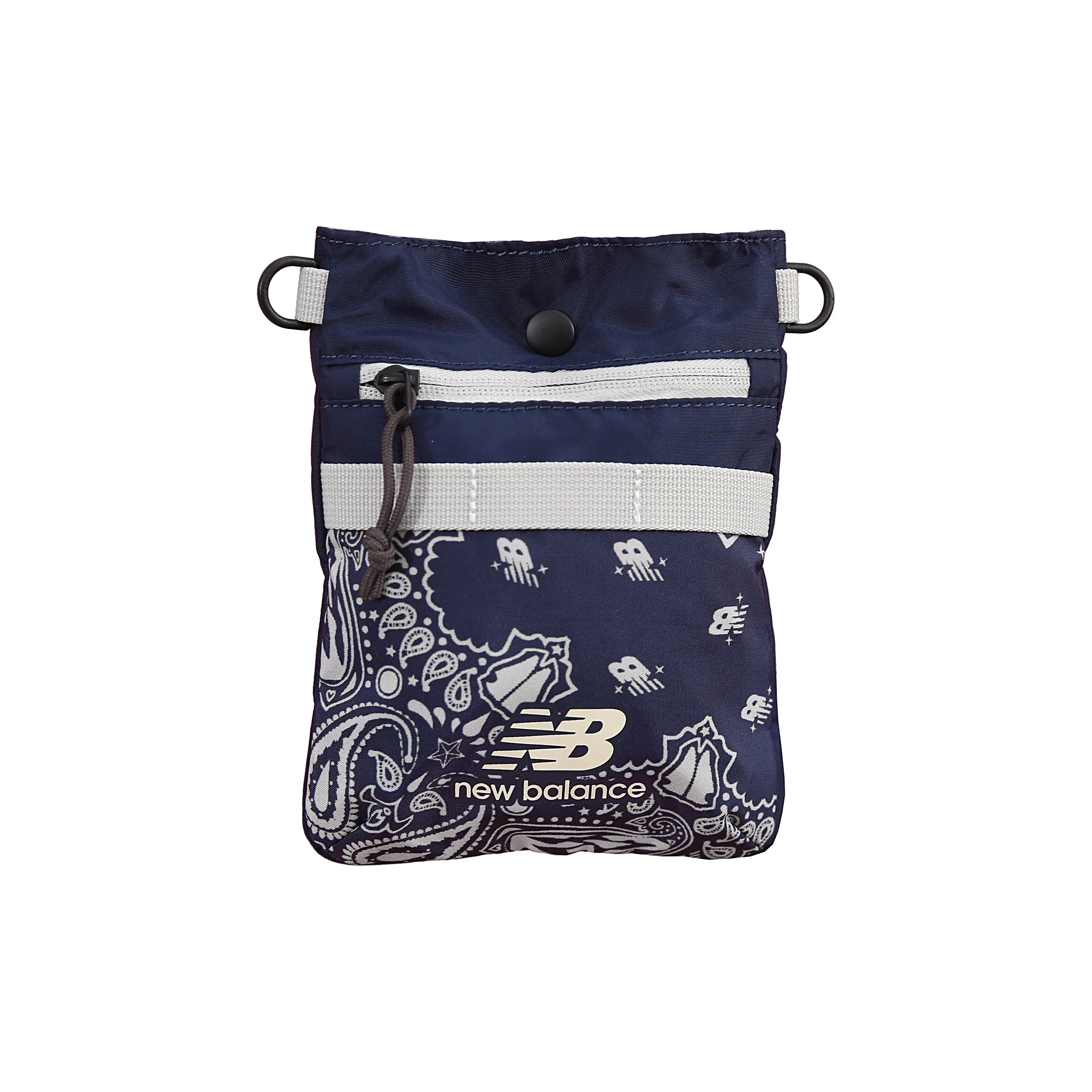 New Balance совместная тканевая сумка через плечо сумка на плечо унисекс темно-синий