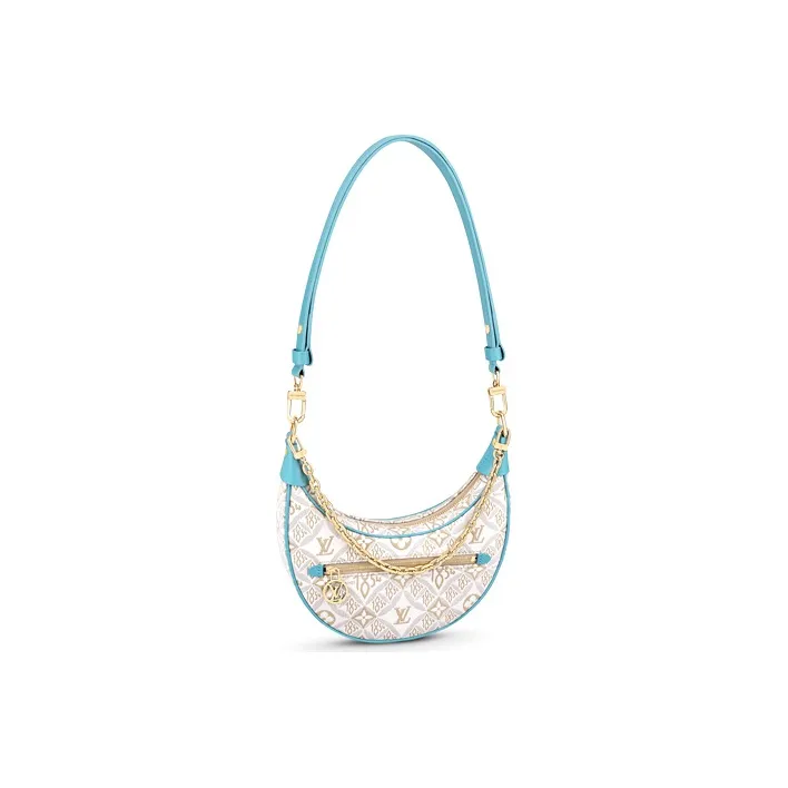 LOUIS VUITTON Loop Handbag Cruise 22 Ecru/Blue