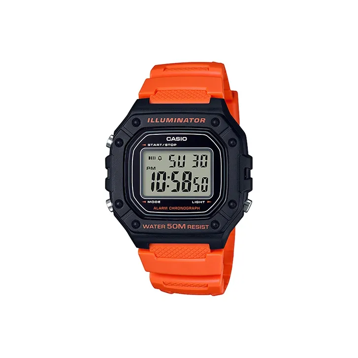 CASIO YOUTH Collection Силикон Мини Блок Кварцевый механизм Смола Ремешок Часы Мужские Черный Циферблат