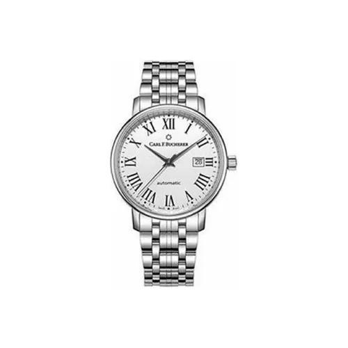 Carl F.Bucherer Автоматический Механический Движение Мужские ADAMAVI Collection Часы 40 мм Серебряный