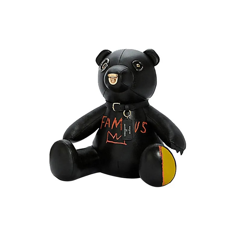 COACH X Basquiat Collaboration JEAN MICHEL BASQUIAT Коллаборация Коллекция Кожа Сумка Аксессуар Унисекс Черный