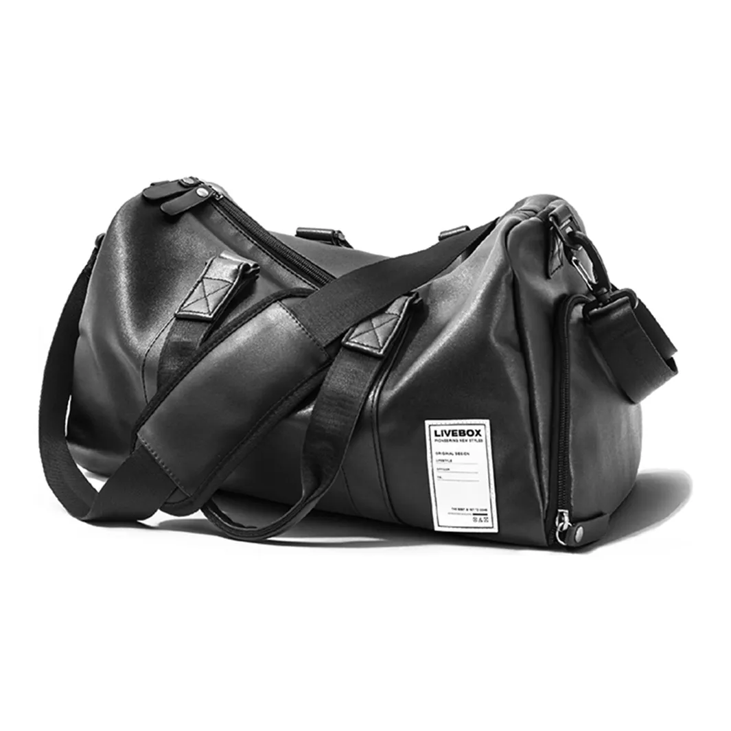 LIVEBOX EN DIRECT PU Handbag, Crossbody Bag Unisex