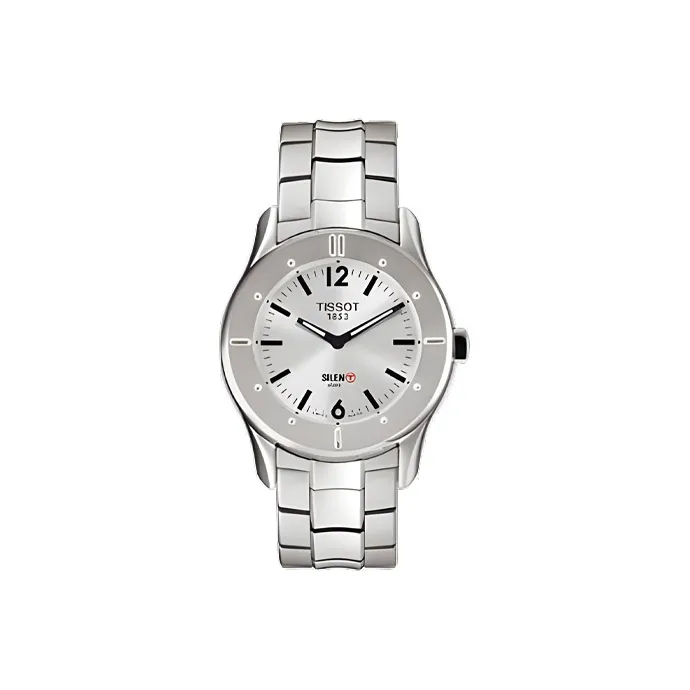 TISSOT Quartz Механизм Мужские часы 39,2 мм Серебряный