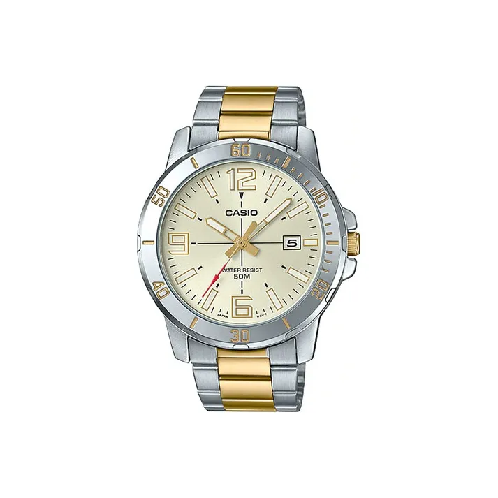 CASIO Standard Series Кварцевый механизм Часы Мужские Белый циферблат