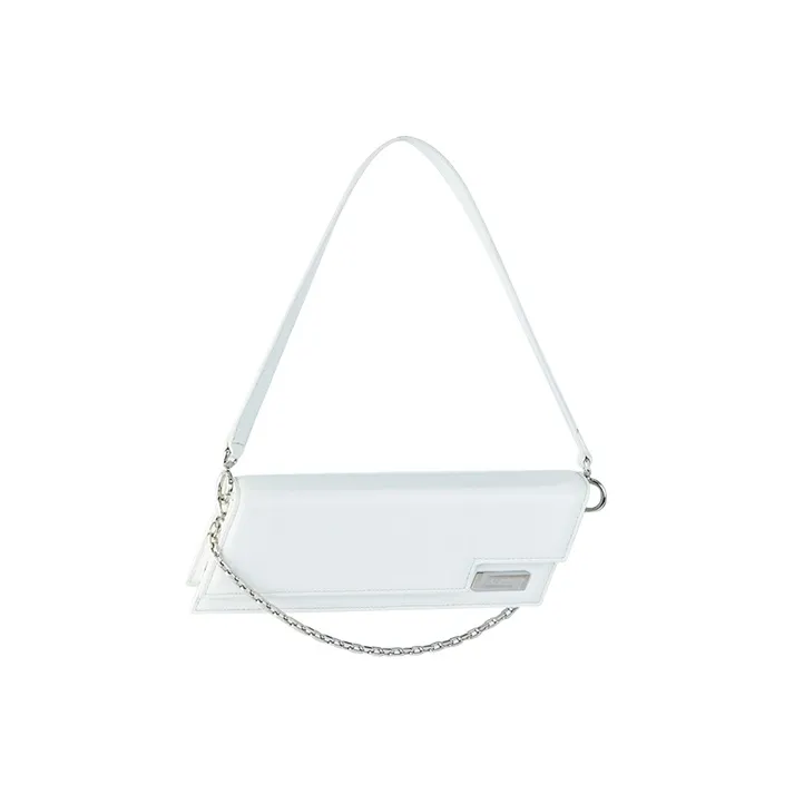 LOLA DESIGN Rebirth Collection Сумка через плечо из коровьей кожи Женская Белая