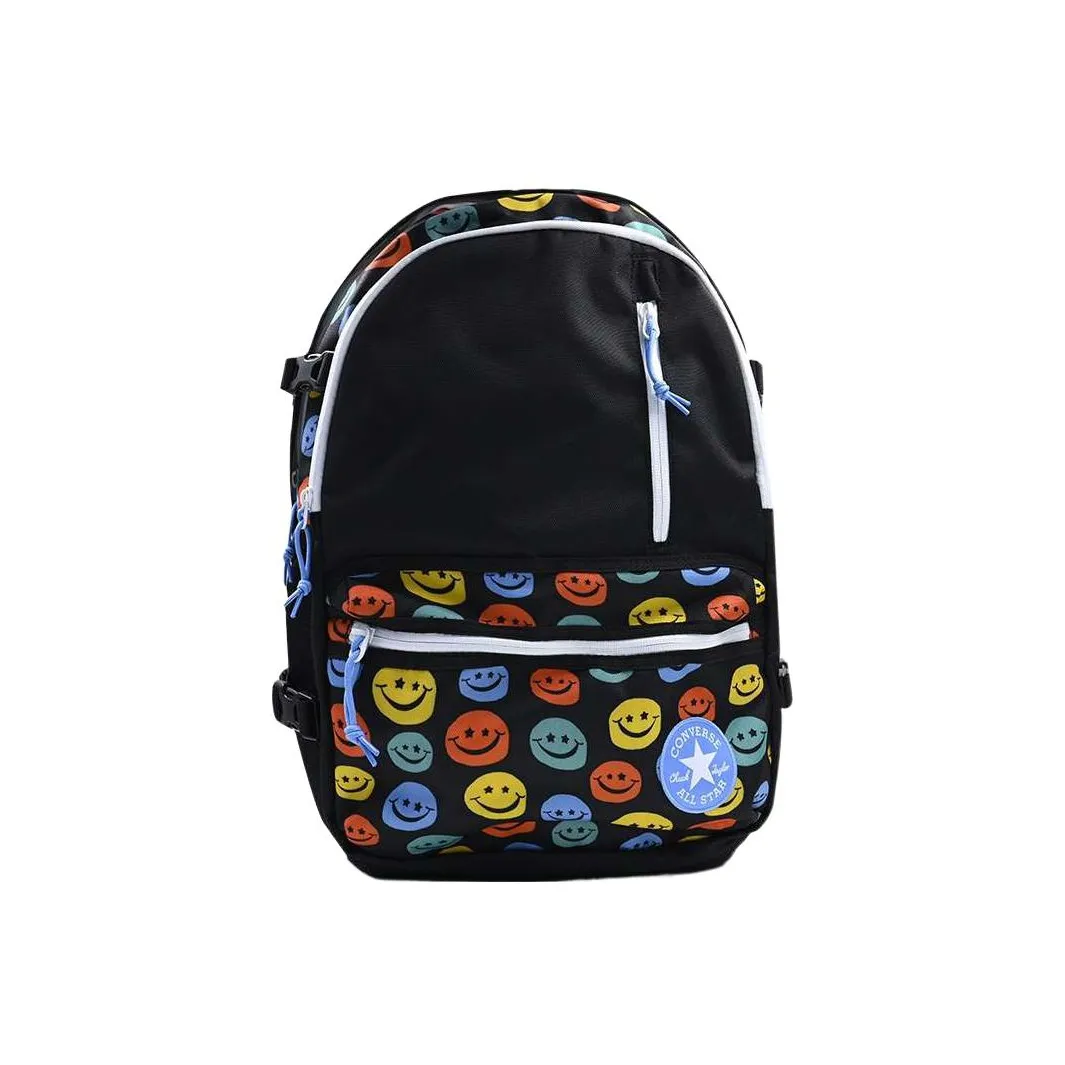 Converse Polyester Backpack Regular Unisex Black Конверс Полиэстер Рюкзак Стандартный Унисекс Черный