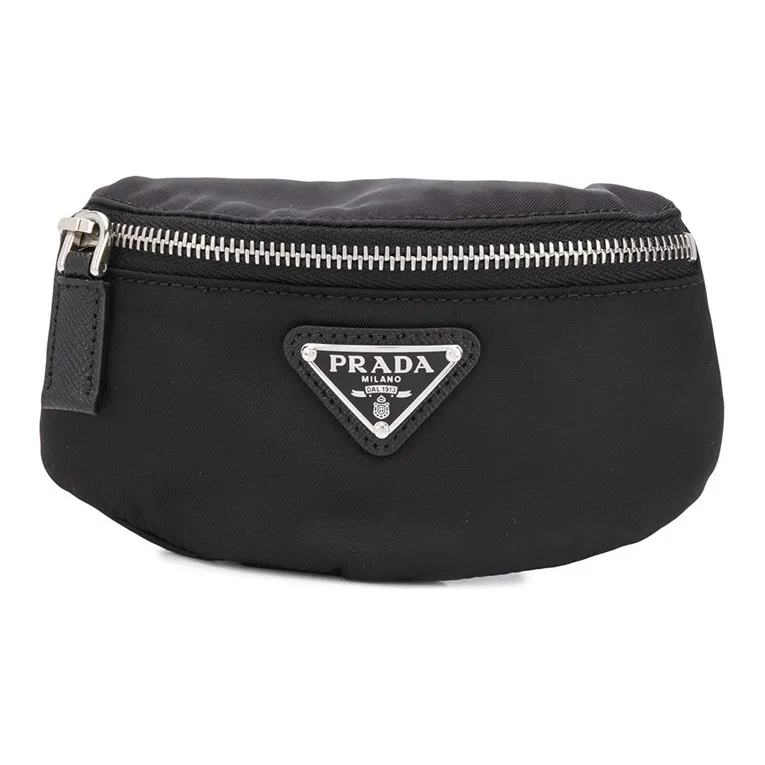 PRADA Nylon Clutch Mini Unisex Black PRADA Нейлон Клатч Мини Унисекс Черный