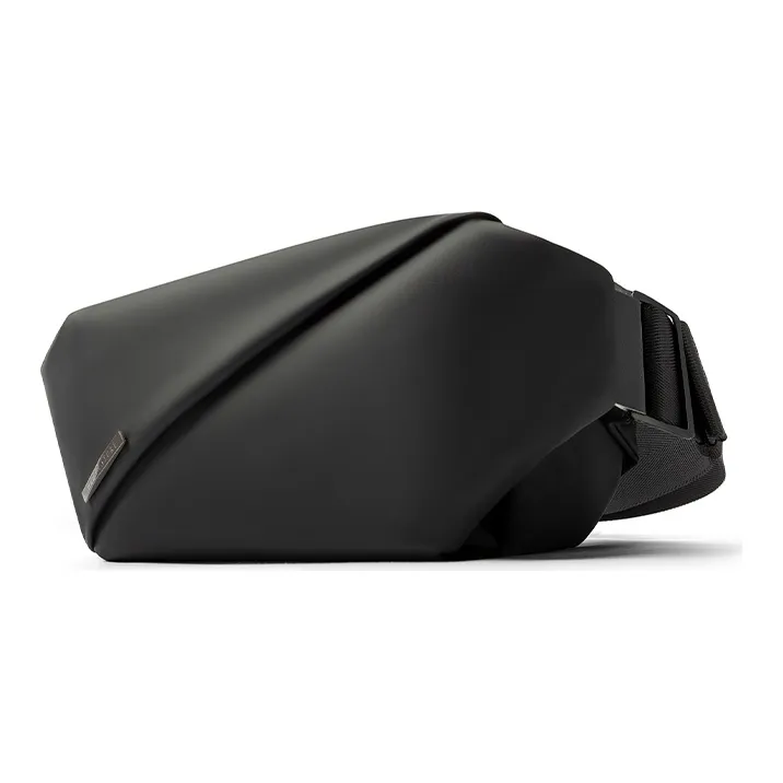 NIID Polyester Techwear Sling Bag Unisex Black