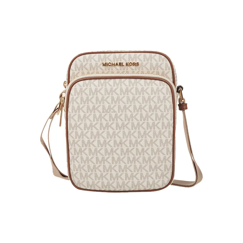 MICHAEL KORS Jet Set Travel ПВХ Чехол для телефона Сумка через плечо Сумка на плечо Женская Ваниль