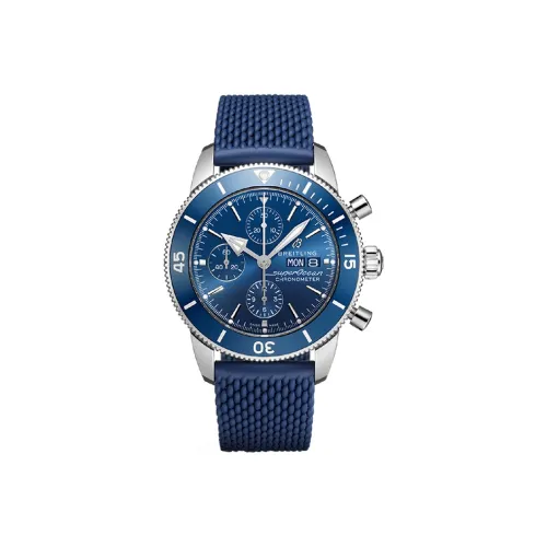 Breitling Автоматический Механический Movement Унисекс Часы Super Ocean Culture Collection 44 мм Синие