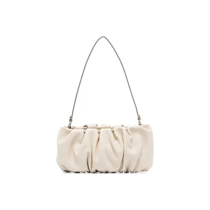 Staud Leather Clutch Regular Women's White