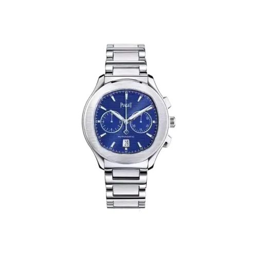 Piaget Автоматический Механический Movement Мужские PIAGET POLO Часы 42 мм Синие