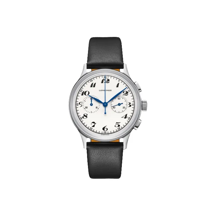 LONGINES Classic Vintage Automatic Mechanical Movement Men's Watch 40mm White Dial Stainless Steel Watch Case
