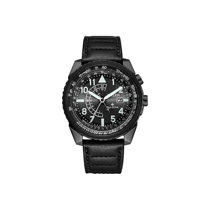 CITIZEN Светильник Кварцевый механизм Мужские часы Promaster Collection 20мм*5мм*5мм Черный