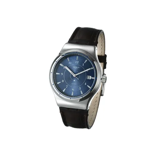 SWATCH Автоматический Механический Movement Мужские Часы 42 мм Синий