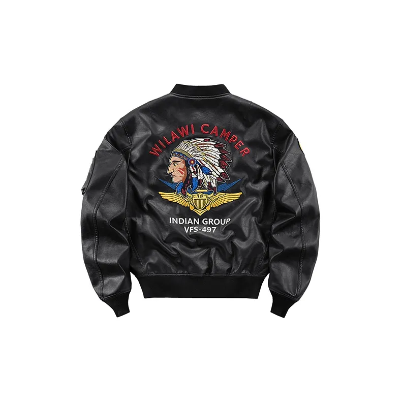 VIP Leather Jackets Unisex Black