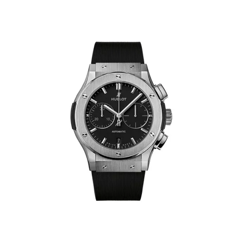 HUBLOT Автоматический Механический Movement Мужские Классические Фьюжн Часы 45 мм Черные