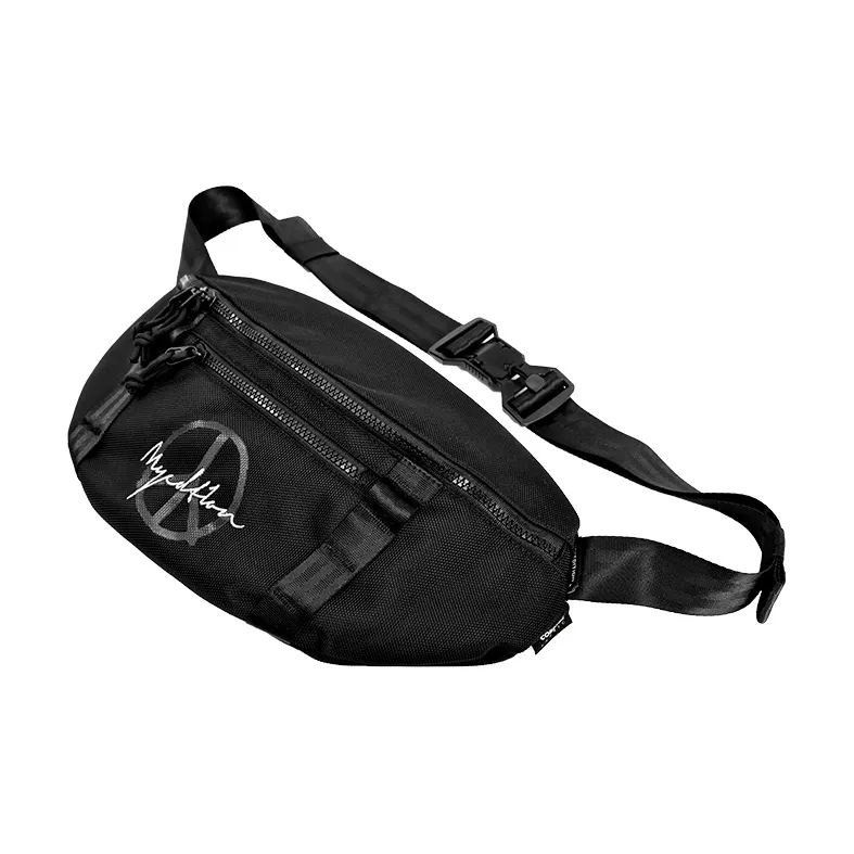 MYEDITION 3L Пельменная Сумка Сумка через плечо Сумка-слинг Сумка для активного отдыха Баллистический нейлон Черный Унисекс