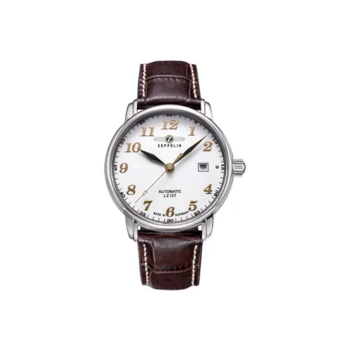 ZEPPELIN Автоматический Механический Движение Мужские Piaget Collection Часы 40mm*12mm*12mm Белый
