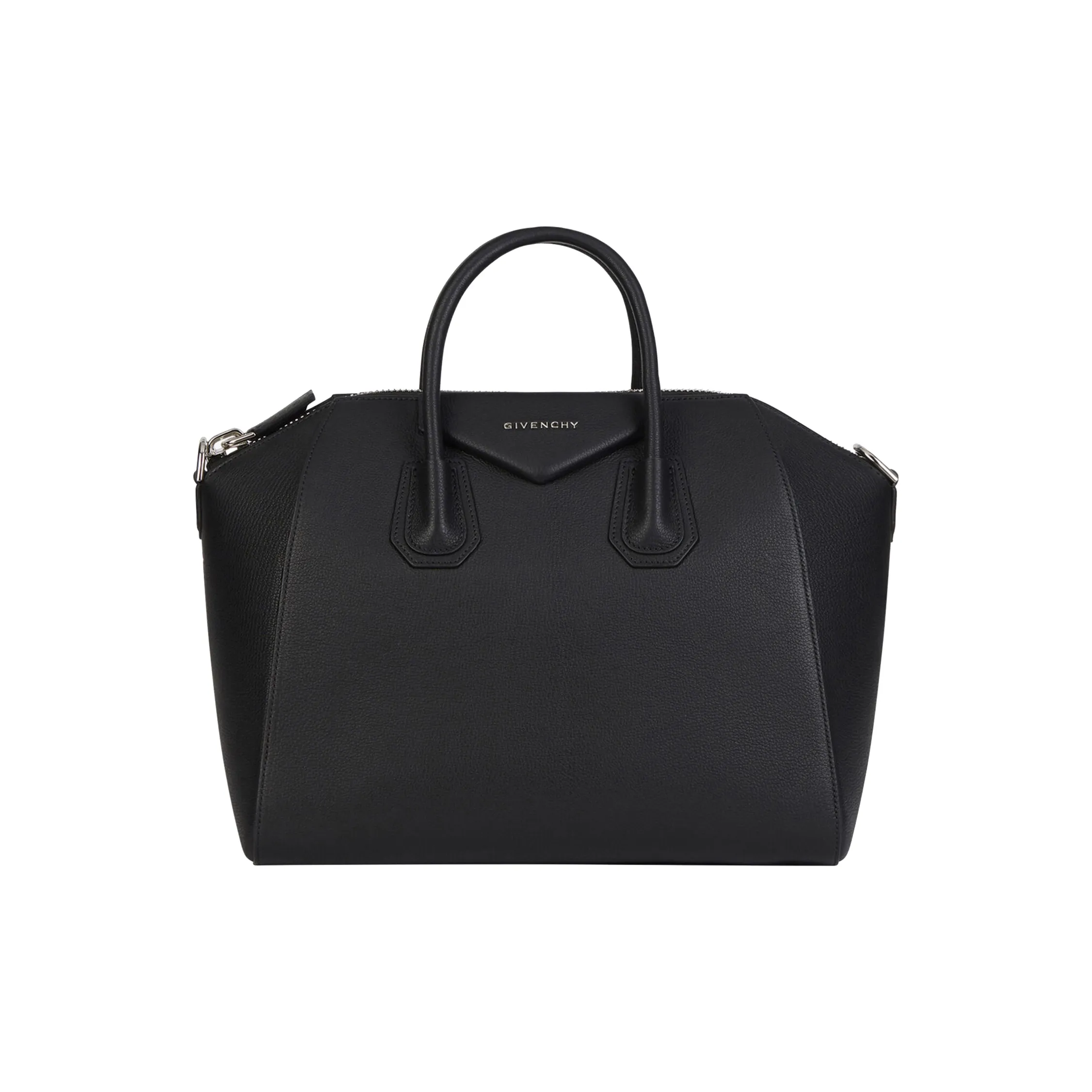 GIVENCHY Antigona Sheepskin Shoulder Bag, Crossbody Bag, Handbag Medium Size Women's Black