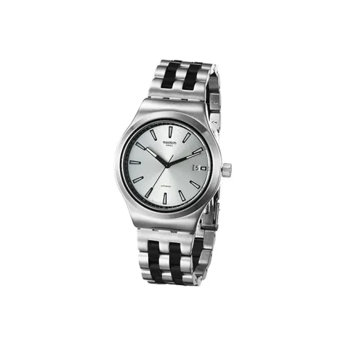SWATCH Автоматический Механический Movement Мужские Часы 42 мм Белые