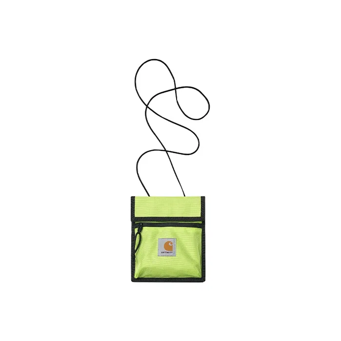 Carhartt WIP Nylon Fabric Wallet Unisex Neon Green