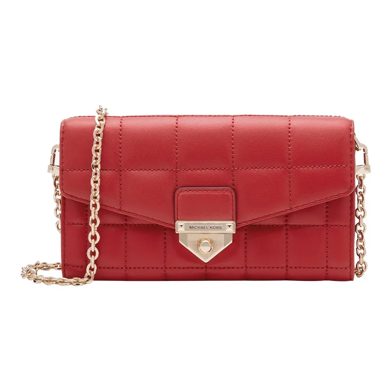 MICHAEL KORS MICHAEL KORS Handbag Collection Soho Sheepskin Crossbody Bag Shoulder Bag Women's Bright Red