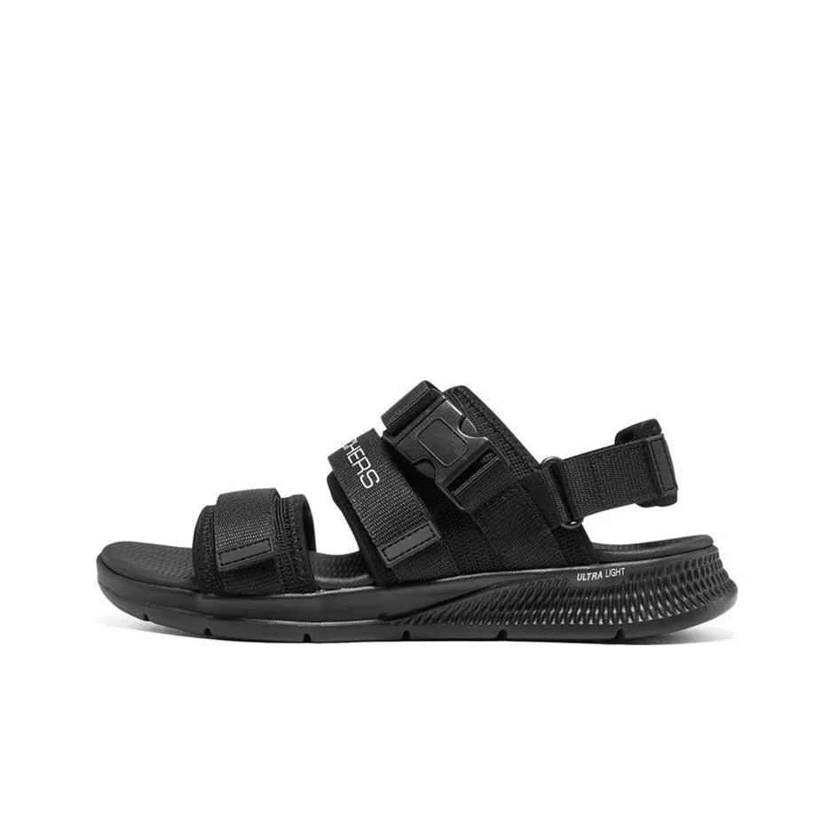 Skechers Сандалии Пляжные сандалии Мужские Черные