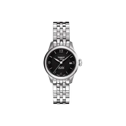 Tissot Автоматический Механический Movement Женские Часы Le Locle Collection 25,3 мм Черные