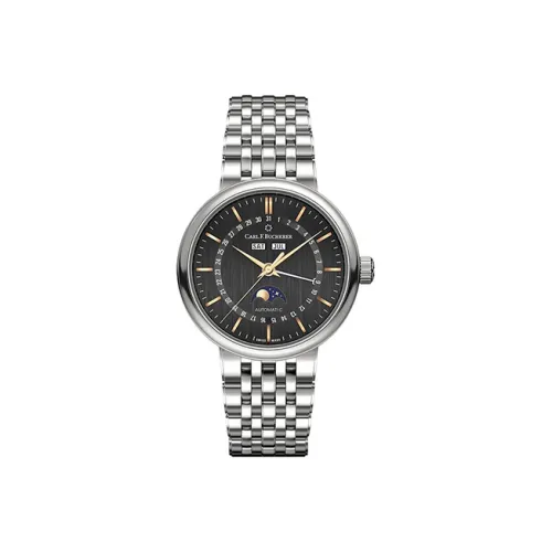 Carl F.Bucherer Автоматический Механический Движение Мужские ADAMAVI Collection Часы 39 мм Черные