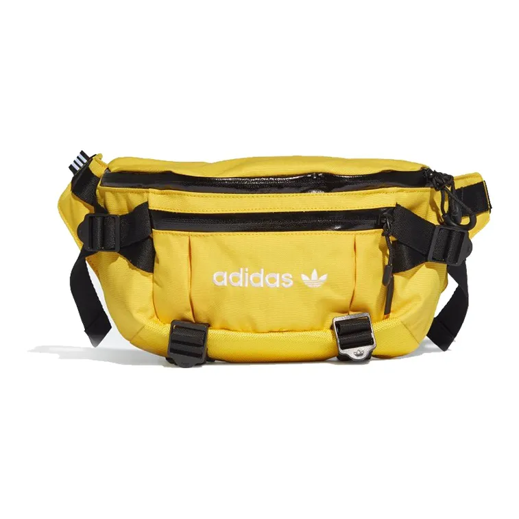 Adidas Originals Полиэстер Слинг-Сумка Поясная Сумка Стандартная Унисекс Желтая