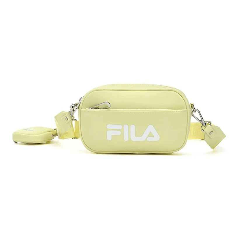 FILA Сумка через плечо из ткани женская цианово-желтая