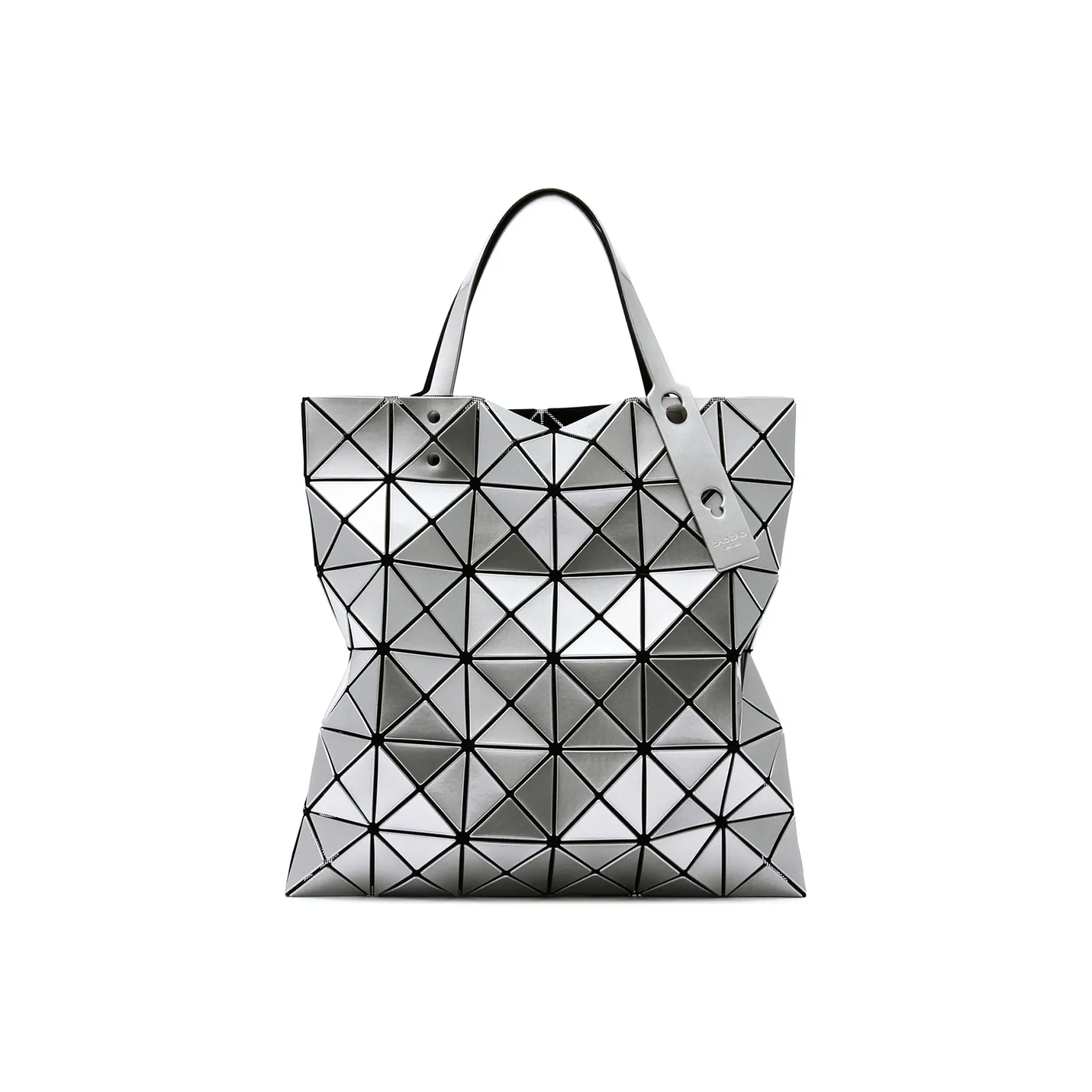 ISSEY MIYAKE Polyester Tote Bag Shopping Bag Laptop Bag Handbag Shoulder Bag Regular Unisex Metal Gray