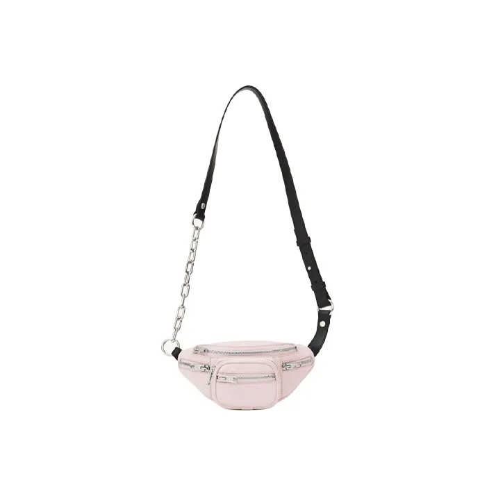 Alexander Wang Attica Sheepskin One Shoulder Crossbody Bag Sling Bag Fanny Pack Mini Women's Pink