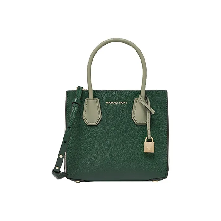 MICHAEL KORS Mercer Искусственная кожа Сумка через плечо Сумка среднего размера Женская Многоцветная Зеленая
