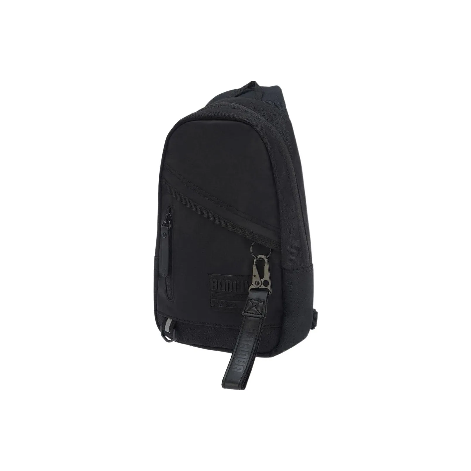 LiNing Fabric Fanny Pack, Crossbody Bag, Sling Bag Unisex Black