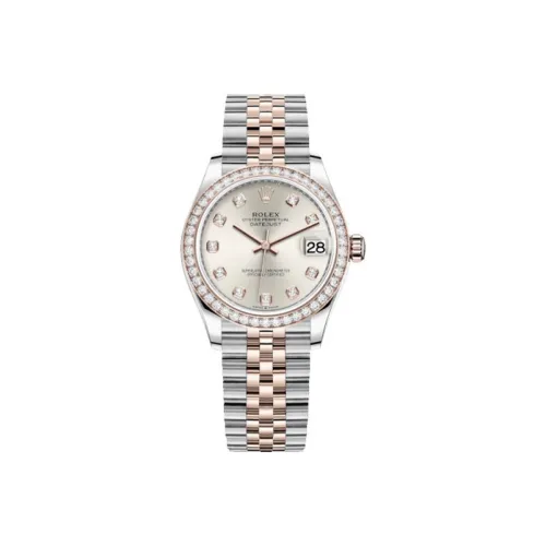 ROLEX Автоматический Механический Movement Женские часы Log Series, 31 мм, серебряные
