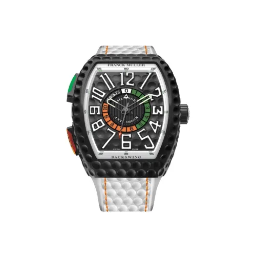 FRANCK MULLER Автоматический Механический Movement Мужские YACHTING VANGUARD Часы 44mm*53,7mm Черные