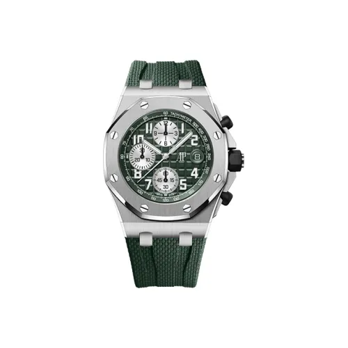 AUDEMARS PIGUET Автоматический Механический Movement Мужские Royal Oak Offshore Series Часы 42 мм Зеленые